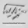 1320 Piece M3 Screws Set, Stainless Steel Screws M3 Cylinder