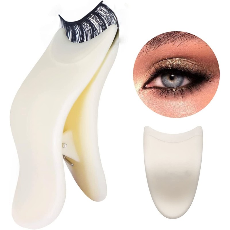 False Eyelash Applicator Tool，Eyelash Tweezer Eyelash Clip Clamp Women Makeup