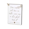 Dekolando Mini Sign Friendship Saying Gleich Doof - Gift for