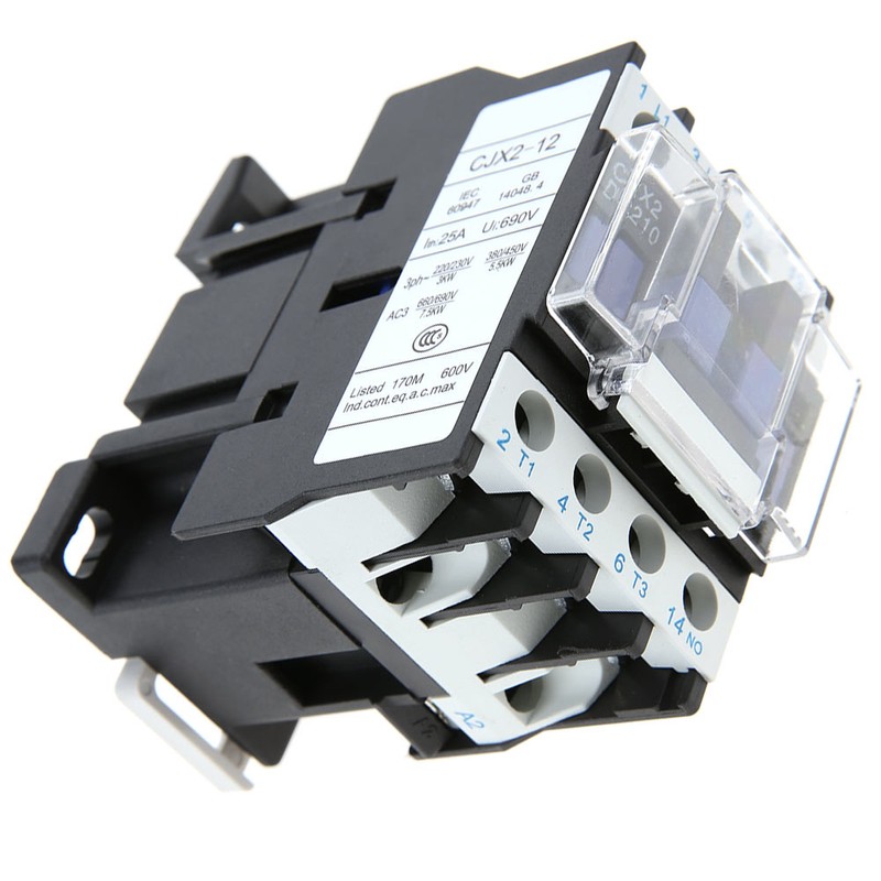 CJX2‑1210 High Sensitivity Industrial Electric AC Contactor 12A
