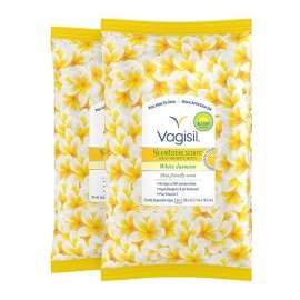 Vagisil Scentsitive Scents Toallitas Íntimas Mujer 60 Unid