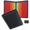VISCONTI Spectrum Collection Alder Leather Wallet with RFID and Tap