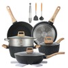 16PCS Pots and Pans Set Non Stick Cookware Set Nonstick