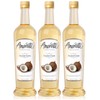 Amoretti Premium Coconut Cream Syrup 750ml 3 Pack