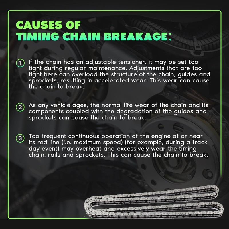 SCITOO Timing Chain Water Pump Kit fits for 2001 2004