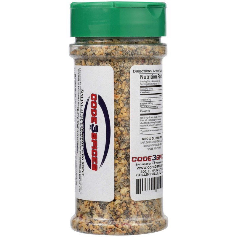 CODE 3 SPICES Grunt Rub, 6 OZ
