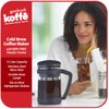 Goodcook Koffe 1.5L Glass Cold Brew Coffee Maker with BPA-Free