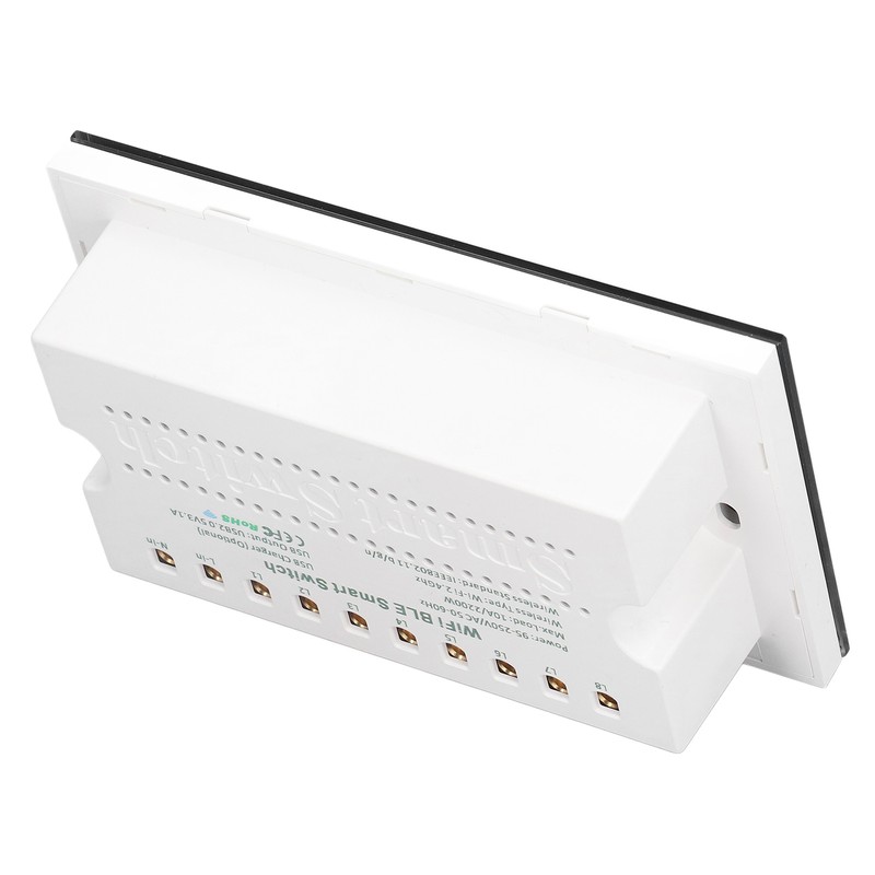 8 Gang Smart Switch WiFi Wall Switch Remote Control Touch