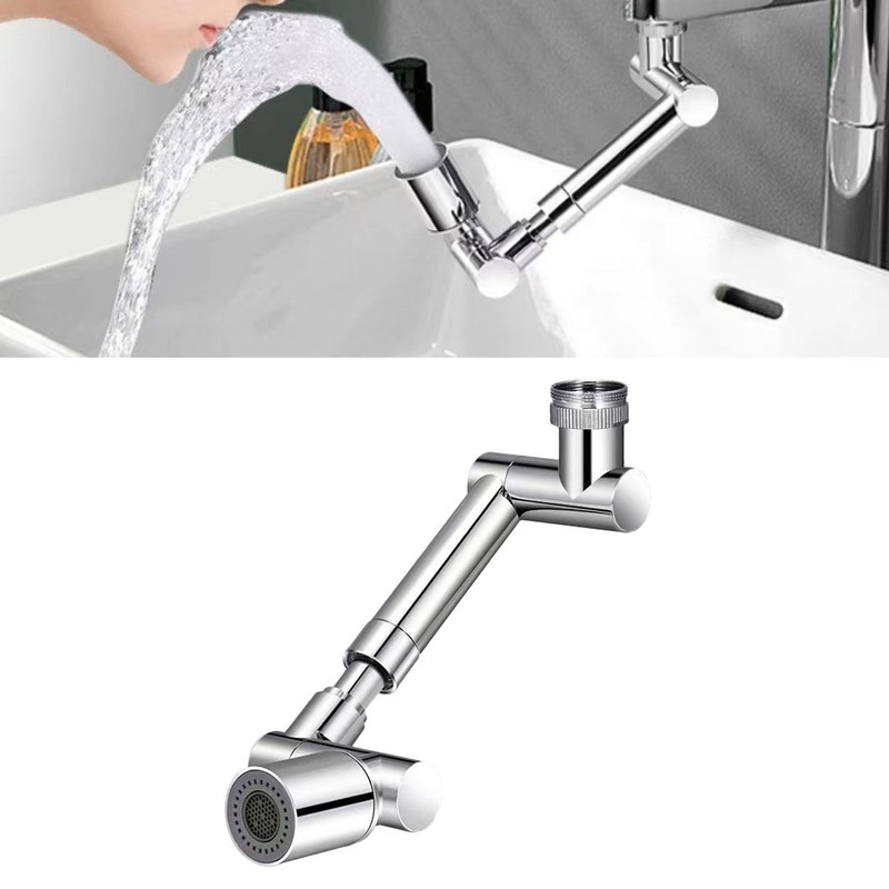 Universal Faucet Extender 1440 Degree Swivel Faucet Extender Sink Aerator