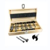 Benchmark Abrasives 16 Piece Forstner Bit Set