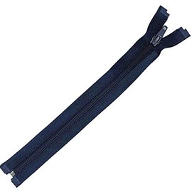 Plush Addict Number 5 Open-Ended Zip Fasteners for Sewing, Crafts, Clothing and Accessories - Navy - 20" / 50cm