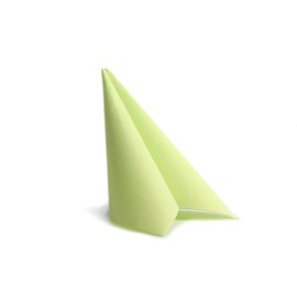 Aroba 50 Soft Point Napkins Soft Material, Volume & Structure | Gastro Napkins | 38 x 38 cm 1/4 Fold | Good Quality for Wedding Birthday Hotel Catering | Green Kiwi