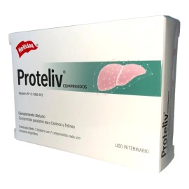 Proteliv, Protector Hepatico 21 Tab. Perro Y Gato, Holliday