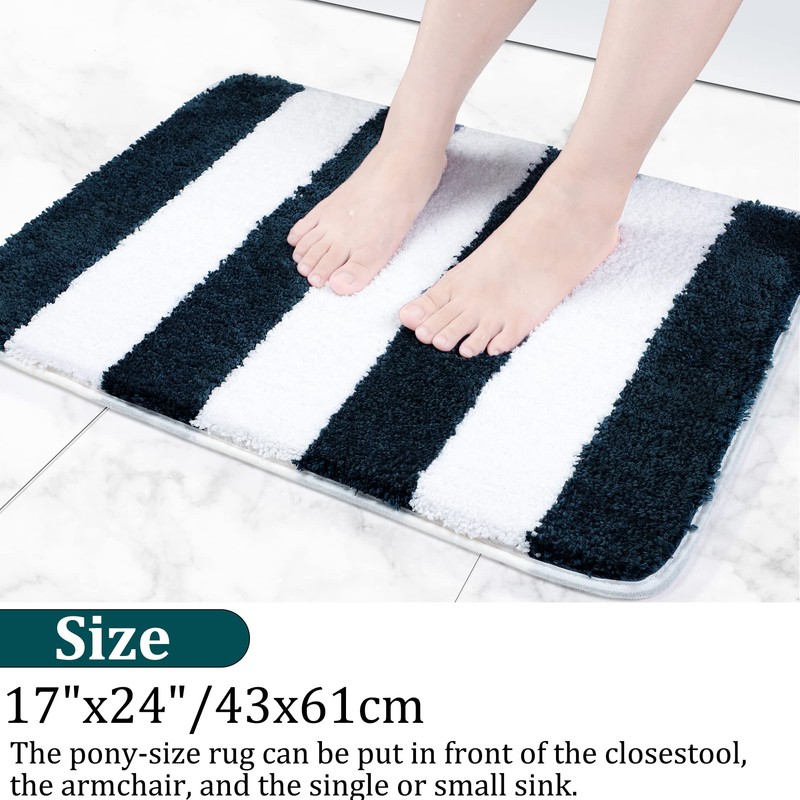 PiccoCasa Non Slip Bath Mat, 50x80 Cm Soft & Super