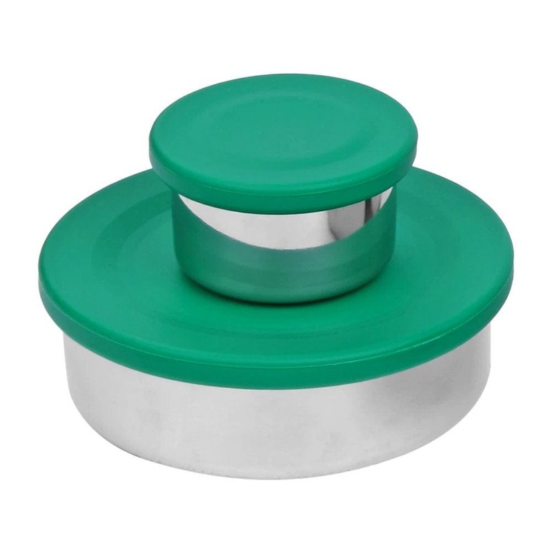EcoCocoon Stainless Steel Leak-Proof Snack Pots - Set of 2,