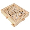 Adult Kid Wooden Educational Maze Brain Training Board Game Educational