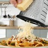 Ourokhome Cheese Grater, Handheld Box Grater with Container & Lid,