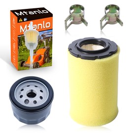 YTH24V48 Air Fuel Oil Filter Kit For Husqvarna YTH24V54 YTA22V46 YTH18542 YTH24V54 Lawn Mower for John Deere D110 D130 D140 L105 L107 L108 LA135 AM125424 GY20577 MIU14395 GY20577