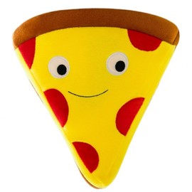 OUKEYI 11.8 inch Cute Food Plush Toy - Soft and Fluffy Fun Food Stuffed Plush Pillow, Cartoon Soft Toy Pillow for Kids Perfect Plush Toys Gift for Kids and Friends (pizza)