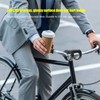 Bike Stem Aluminium Alloy Black Mountain Bike Handlebar Riser Negative