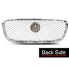 DOTCOM Front Upper Mesh Grille W/Emblem Compatible with Jaguar XF