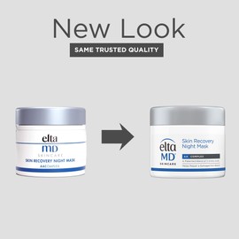 EltaMD Skin Recovery Overnight Face Mask, Moisturizer Cream Night Mask for Face & Neck, Safe for Sensitive Skin, 1.7 oz Jar