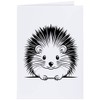 Azeeda Groß (A4) 'Langschwanz-Stachelschwein' Grußkarten/A4 Grußkarten (GC00069358)