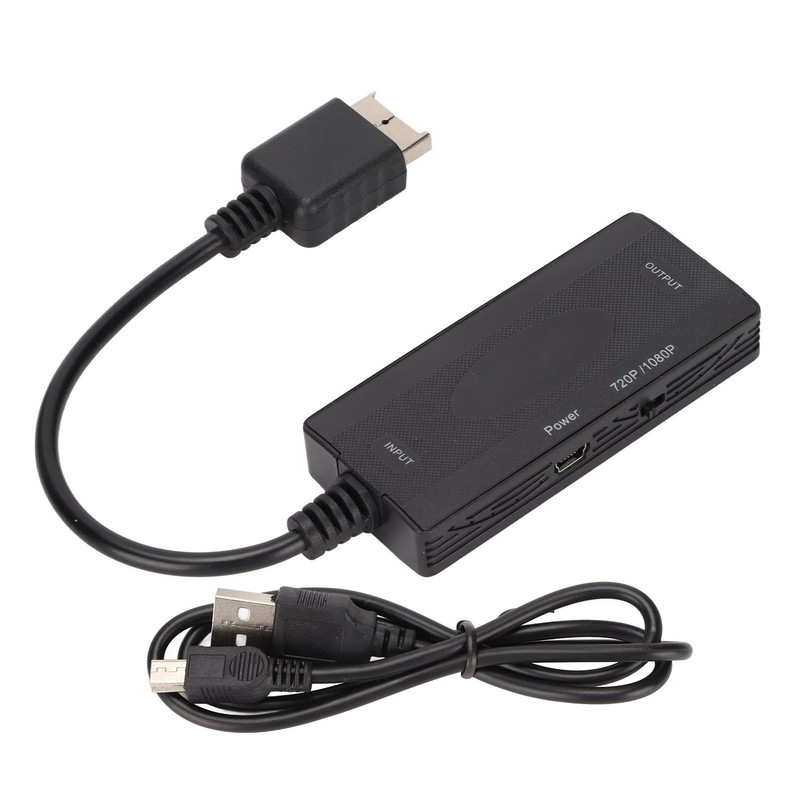Game Console Adapter Cable Drive Free for PS2 to HD