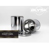 BLYSK Empty Metal Paint Cans with Lids, (Pint Size, 6