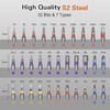 Bomivoi 34 in 1 Magnetic Screwdriver Set, DIY Ratchet Screwdriver