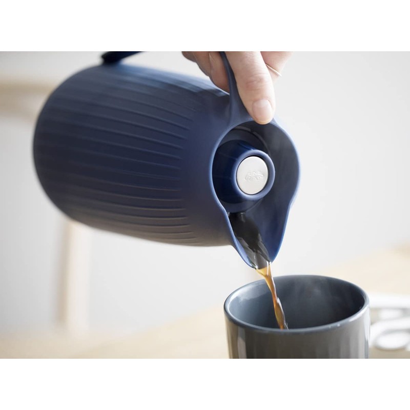 Kähler Hammershøi Insulated Jug 1.0 L with Button Function for