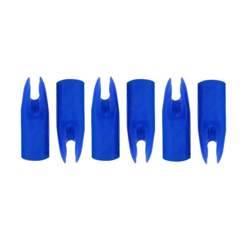 Lamehfyo 50 Pack Archery Arrow Nocks Plastic Nocks Replacement Arrow