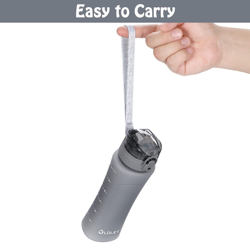 OLDLEY Replacement Straw Lid for 450ml Water Bottle, Leakproof Dustproof