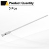 sourcing map 3pcs Ball End Hex Screwdriver Bit H2.5 (2.5mm)
