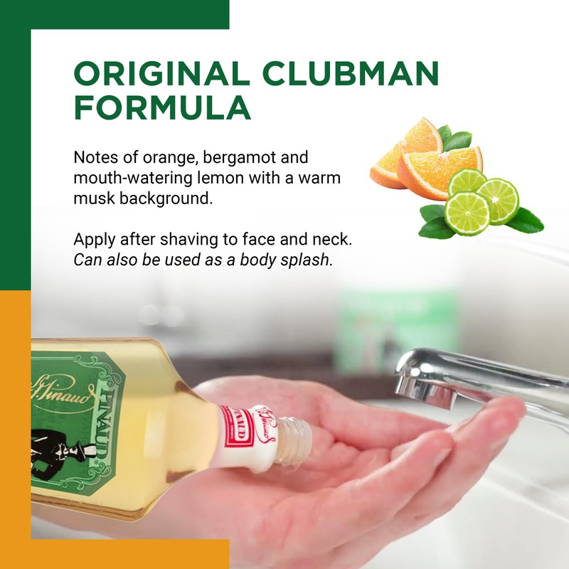 Clubman Pinaud After Shave Lotion, 6 Ounce