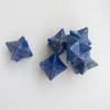 Sunshcat Natural Lapis Lazuli Merkaba Hexagonal Star Crystals and Healing