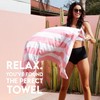 Dock & Bay Beach Towel - Quick-Drying, Sand-Free - Compact,