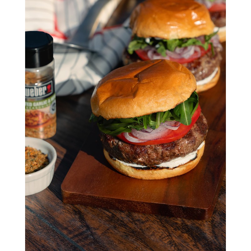 Weber Roasted Garlic & Herb Seasoning, 12 oz