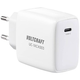 Voltcraft UC-1XCX003 USB Charger 45 W Indoor Output Current (Max) 2.25 A 1 x 1x USB-C® GaN