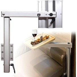 HWHongRV Premium Aluminum Alloy Upgrade RV Table Leg Bracket High Interior RV Folding Table Top with Swivels 360 DegreesColor: Black