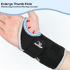 NuCamper Carpal Tunnel Wrist Brace for Both Left Right Hands,Adjustable