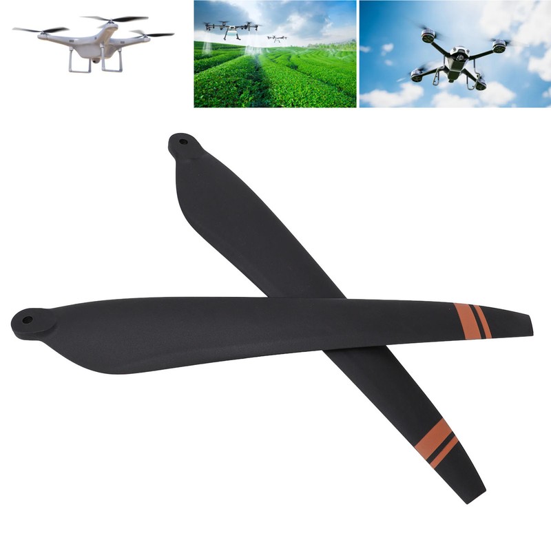 2pcs Drone Propellers Folding Plastic Low Noise Plant Drone Propellers