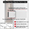 Magnetic Push to Open Cabinet Hardware CBRIVE 4 Pack Heavy