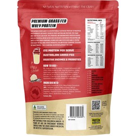Protein Supplies Australia Australian Whey Protein Vanilla 500g