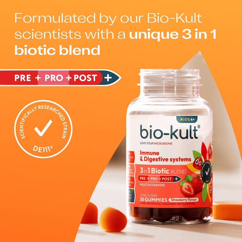Bio-Kult 3in1 Gut Health Gummies for Kids | 2B CFU