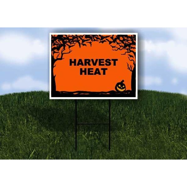 HARVEST HEAT Halloween Bats and Jack O Lantern 1 Single