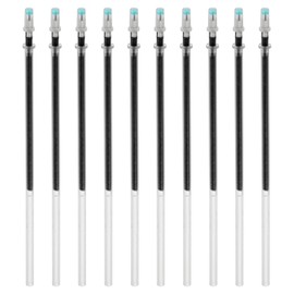 PATIKIL 1mm Gel Pen Refills, 24 Pack with Glitter Metallic Inks, Bold Tip for Adult Colouring, Scrapbooking, Art, Drawing and Journal Writing, Black