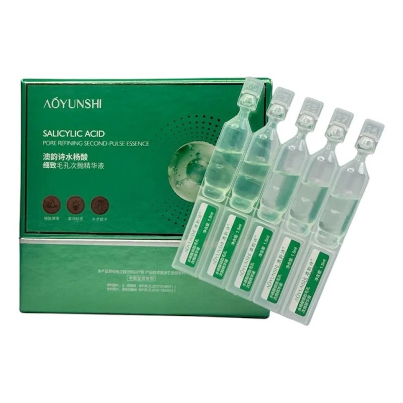 30 Sueros Ácido Salicílico Reductor Poros - Control Acné