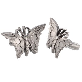 Temzzer License Plate Bolts Screws Anti-Theft Car Tag Frame Bolts for Most Vehicle Motorcycle 2 PCS (Titanium)