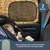 Dreambaby Insta-Cling Static Car Window Shades - UPF 50 Sun